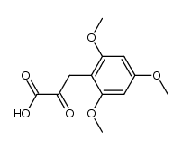 Benzenepropanoic acid, 2,4,6-trimethoxy-.alpha.-oxo- structure, CAS 105338-31-6