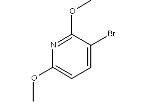 3-Bromo-2,6-Dimethoxy pyridine structure, CAS 13445-16-4