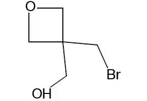 [3-(Bromomethyl)oxetan-3-yl]methanol structure, CAS 22633-44-9
