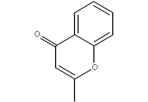 4H-1-Benzopyran-4-one, 2-methyl- structure, CAS 5751-48-4