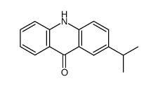 9(10H)-Acridinone, 2-(1-methylethyl)- structure, CAS 321690-36-2