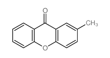 9H-Xanthen-9-one, 2-methyl- structure, CAS 6280-45-1