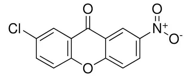 9H-Xanthen-9-one, 2-nitro- structure, CAS 20061-59-0