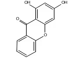 9H-Xanthen-9-one, 1,3-dimethyl- structure, CAS 859785-44-7