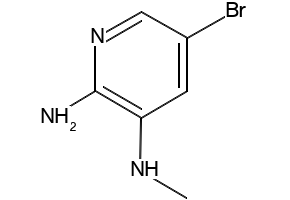 5-Bromopyrazine-2,3-diamine structure, CAS 89123-58-0