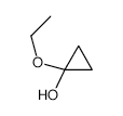 Cyclopropanol, 1-ethoxy- structure, CAS 13837-45-1