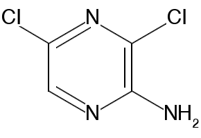 2-Amino-3,5-dichloropyrazine structure, CAS 873-42-7