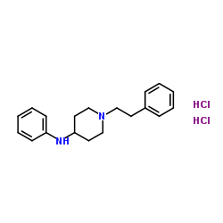4-Anilino-N-phenethyl-4-piperidone structure, CAS 24775-76-6