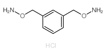 Hydroxylamine,O-[[3-[(aminooxy)methyl]phenyl]methyl]-, hydrochloride (1:2) structure, CAS 30777-80-1