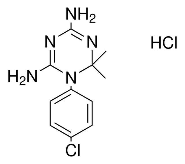Cycloguanil hydrochloride structure, CAS 152-53-4
