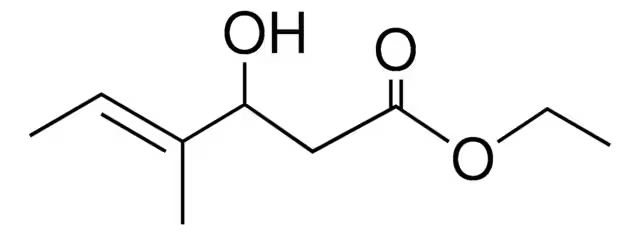 4-Pentenoic acid, 3-hydroxy-4-methyl-, ethyl ester structure, CAS 122622-90-6