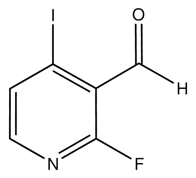 3-Pyridinecarboxaldehyde, 2-fluoro-4-iodo- structure, CAS 153034-82-3