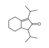 2H-Inden-2-one, 1,4,5,6,7,7a-hexahydro-1,3-bis(1-methylethyl)- structure, CAS 36461-55-9