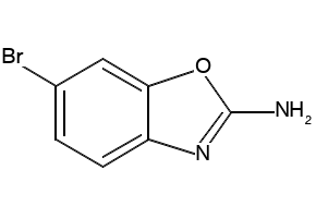 2-Benzoxazolamine, 6-bromo- structure, CAS 52112-66-0