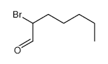 Enanthaldehyde, a-bromo- structure, CAS 16486-84-3