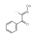 Glyoxylyl chloride, phenyl-, oxime structure, CAS 4937-87-5