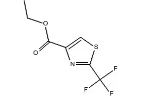 Ethyl 2-(trifluoromethyl)thiazole-4-carboxylate structure, CAS 133046-46-5
