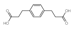 p-Phenylenedipropionic acid structure, CAS 4251-21-2
