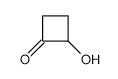 Cyclobutanone, 2-hydroxy- structure, CAS 17082-63-2