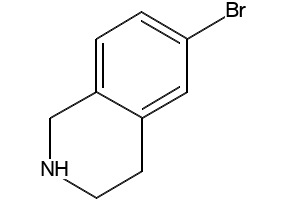6-Bromo-1,2,3,4-tetrahydroisoquinoline structure, CAS 226942-29-6