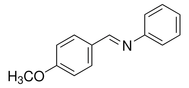 (E)-N-(4-Methoxybenzylidene)aniline structure, CAS 1613-96-3
