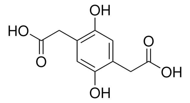 p-Benzenediacetic acid, 2,5-dihydroxy- structure, CAS 5488-16-4