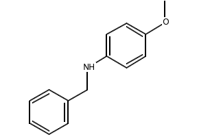 N-Benzyl-4-methoxyaniline structure, CAS 17377-95-6
