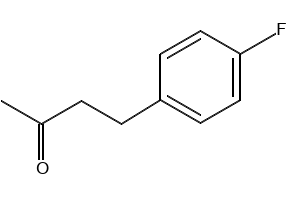 2-Butanone, 4-(4-fluorophenyl)- structure, CAS 63416-61-5