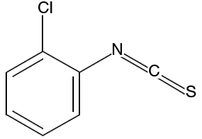 1-Chloro-2-isothiocyanatobenzene structure, CAS 2740-81-0