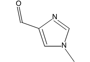 1H-Imidazole-4-carboxaldehyde, 1-methyl- structure, CAS 17289-26-8