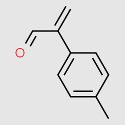 Benzeneacetaldehyde, 4-methyl-.alpha.-methylene- structure, CAS 105652-63-9