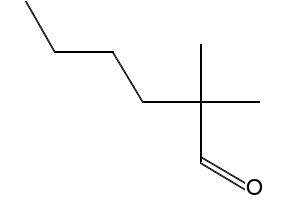 Hexanal, 2,2-dimethyl- structure, CAS 996-12-3