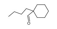 Cyclohexanecarboxaldehyde, 1-butyl- structure, CAS 66633-20-3