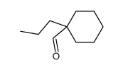 Cyclohexanecarboxaldehyde, 1-propyl- structure, CAS 103649-07-6