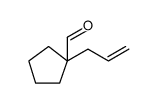 Cyclopentanecarboxaldehyde, 1-(2-propen-1-yl)- structure, CAS 92207-70-0