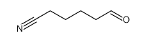 Hexanenitrile, 6-oxo- structure, CAS 3523-02-2