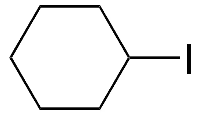 Cyclohexane, iodo- structure, CAS 626-62-0
