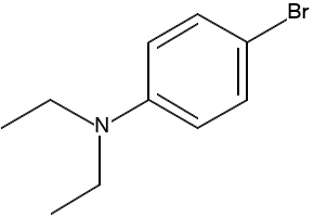 Benzenamine, 4-bromo-N,N-diethyl- structure, CAS 2052-06-4