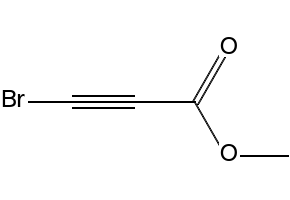 2-Propynoic acid, 3-bromo-, methyl ester structure, CAS 23680-40-2
