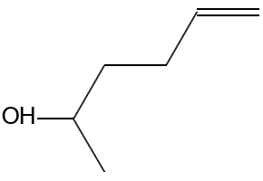 5-Hexen-2-ol structure, CAS 626-94-8