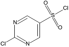 2-Chloropyrimidine-5-sulfonyl chloride structure, CAS 98026-88-1