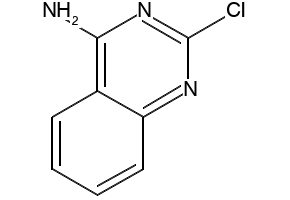 2-Chloroquinazolin-4-amine structure, CAS 59870-43-8