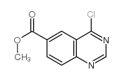 Methyl 4-chloroquinazoline-6-carboxylate structure, CAS 152536-17-9