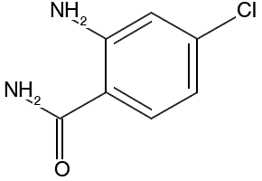 2-Amino-4chlorobenzamide structure, CAS 5900-59-4