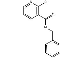 N-3-Benzyl-2-chloronicotinamide structure, CAS 65423-28-1