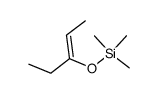 (Z)-3-Trimethylsiloxy-2-pentene structure, CAS 51425-54-8