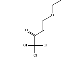 1,1,1-Trichloro-4-ethoxy-3-buten-2-one structure, CAS 83124-74-7