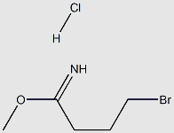 Methyl 4-bromo-l-butanimidate hydrochloride structure, CAS 21367-90-8