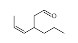 (E)-3-Propylhex-4-enal structure, CAS 88056-88-6