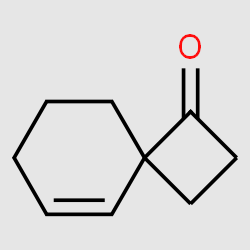 Spiro[3.5]non-5-en-1-one structure, CAS 41597-04-0